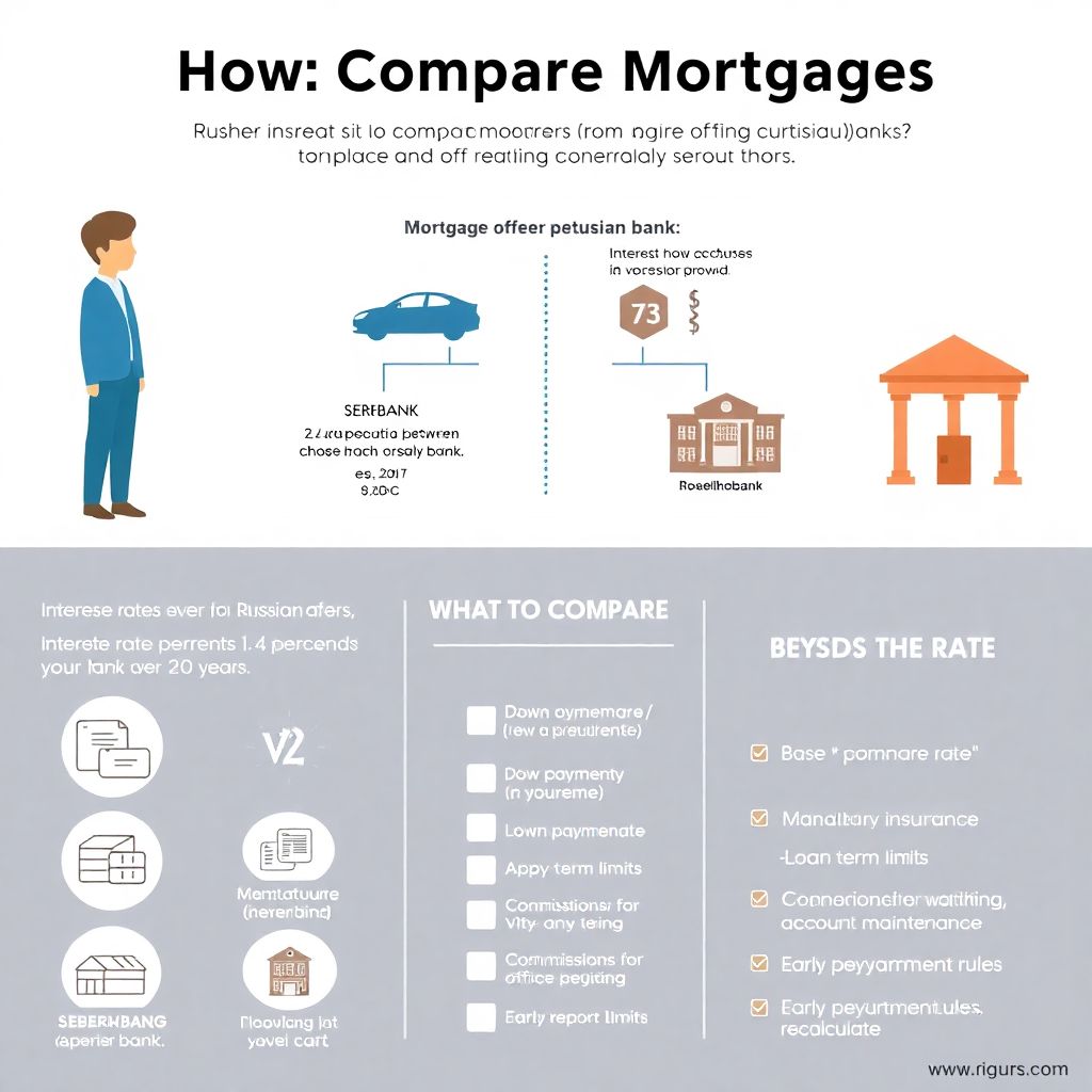 Сравнение условий ипотеки в крупнейших банках: где сейчас самые выгодные ставки