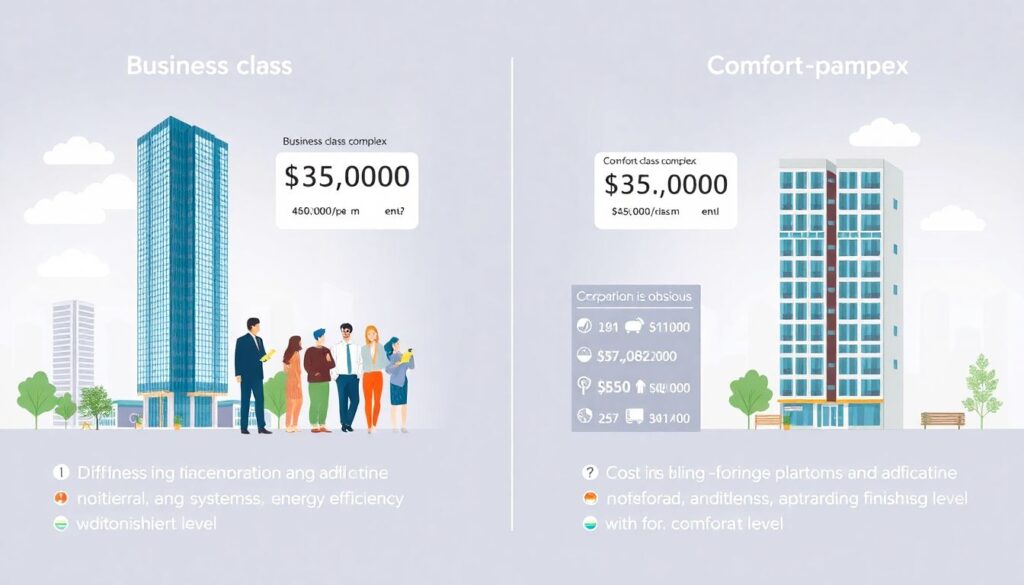 ЖК комфорт-класса vs бизнес-класс: в чем реальная разница и за что вы переплачиваете - иллюстрация