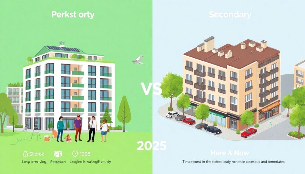 Первичный vs вторичный рынок: где сейчас выгоднее покупать жилье в 2025 году - иллюстрация