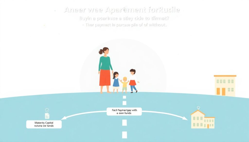 Покупка квартиры с использованием материнского капитала: нюансы и подводные камни - иллюстрация