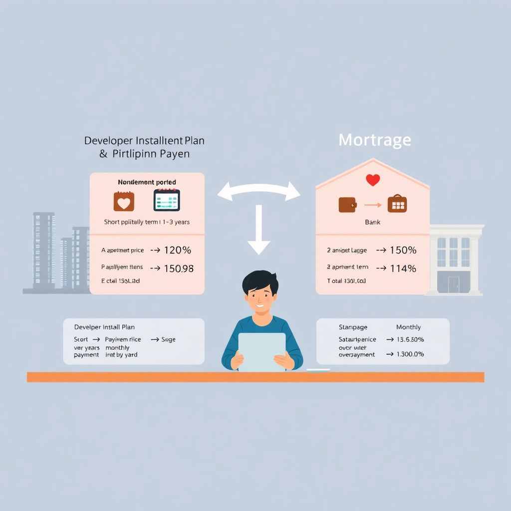 Рассрочка от застройщика или ипотека: что выгоднее в реальных цифрах