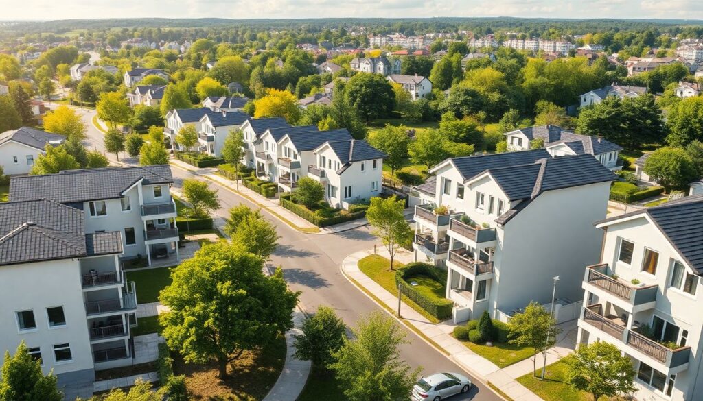 Обзор популярных форматов малоэтажных новостроек: таунхаусы, коттеджные поселки, клубные дома - иллюстрация