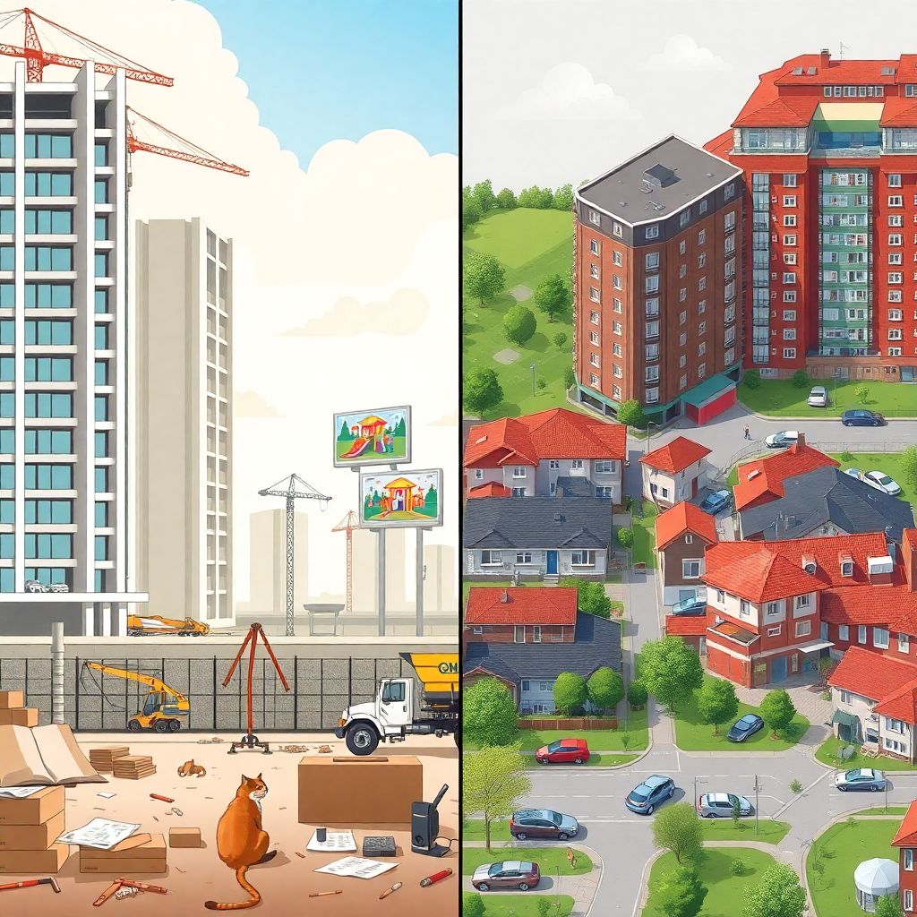 Жить в новостройке или вторичке: честное сравнение плюсов и минусов жилья